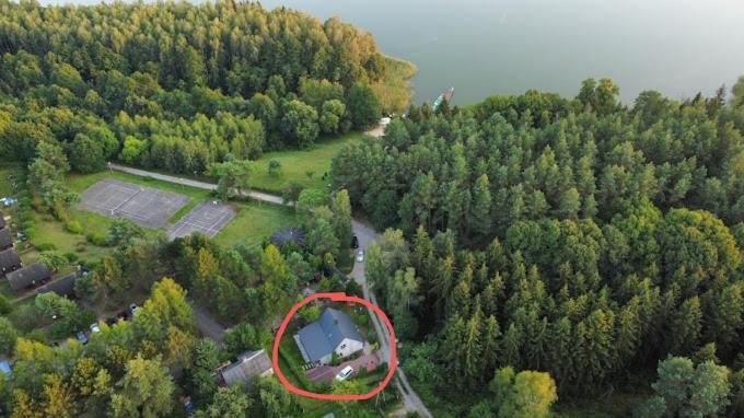 Dom Nad Jeziorem Strazym Zbiczno 外观 照片